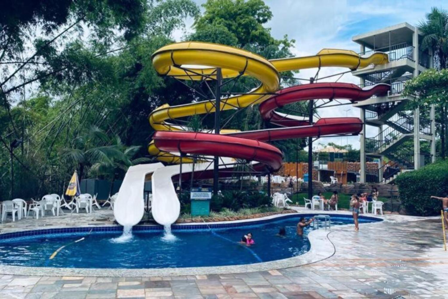 Caldas Novas, Golden Dolphin Grand Hotel, Quarto Sala Cozinha Aconchegante, Ap 361 Exteriér fotografie