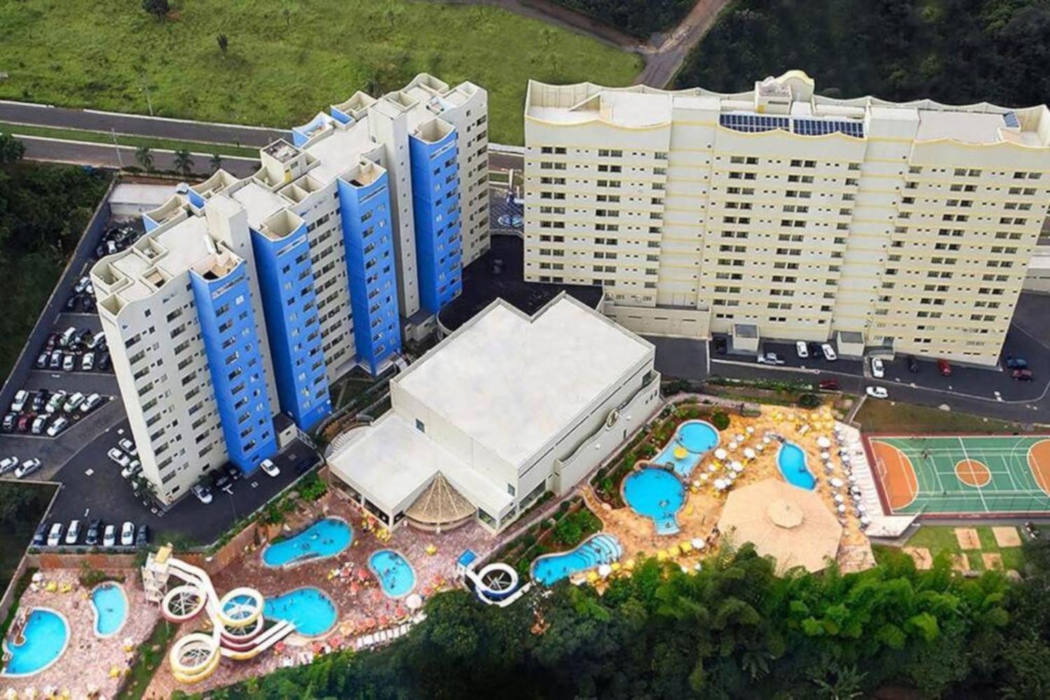 Caldas Novas, Golden Dolphin Grand Hotel, Quarto Sala Cozinha Aconchegante, Ap 361 Exteriér fotografie