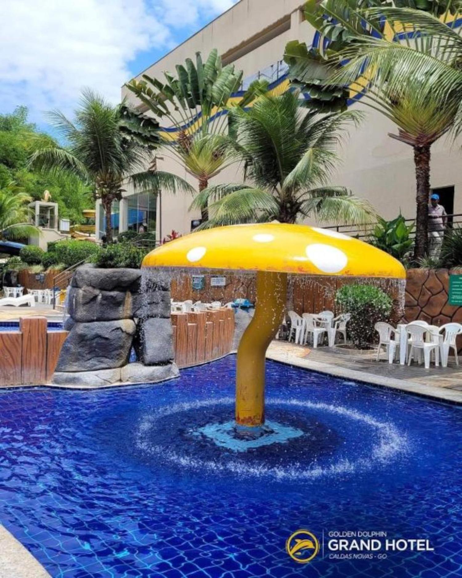 Caldas Novas, Golden Dolphin Grand Hotel, Quarto Sala Cozinha Aconchegante, Ap 361 Exteriér fotografie